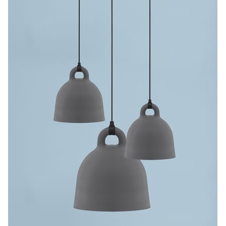 Bell Pendant metal grey Large Ø 55 cm - Normann Copenhagen