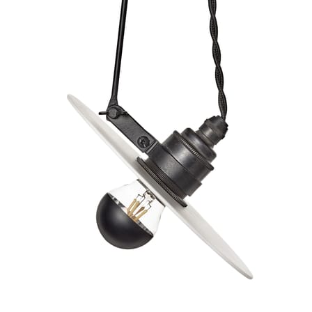 Suspension Luna Small métal céramique blanc / Orientable - Ø 18 cm - Serax