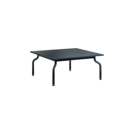 Table basse South métal bleu / 90 x 90 x H 38 cm - Magis