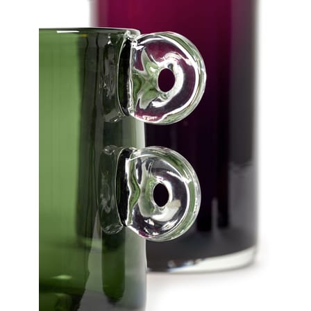 Vase Wind & Fire verre vert / Ø 17,5 x H 18 cm - Serax