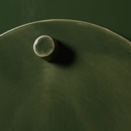 Nebula 01 Wall light with plug ceramic green / W 33.6 x H 39.5 cm - Serax