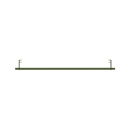  Accessory metal green / Clothes rail for Shelving System - L 85 cm - MOEBE