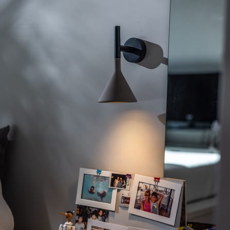 Applique Aplomb Mini / Ciment - Foscarini