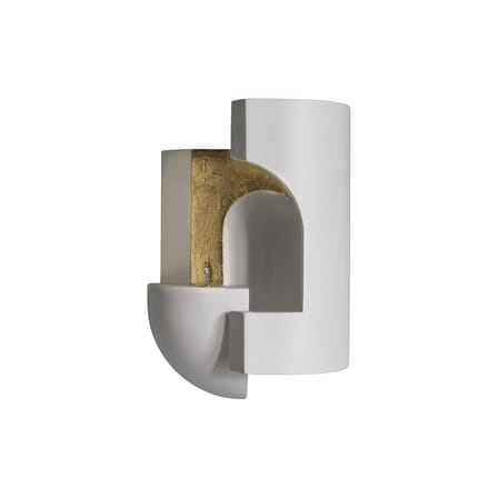 Applique Soul Story 2 / LED - Plâtre & feuille d'or - DCW éditions