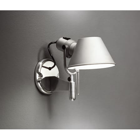 Applique Tolomeo Faretto (1987) métal / Avec interrupteur - Artemide
