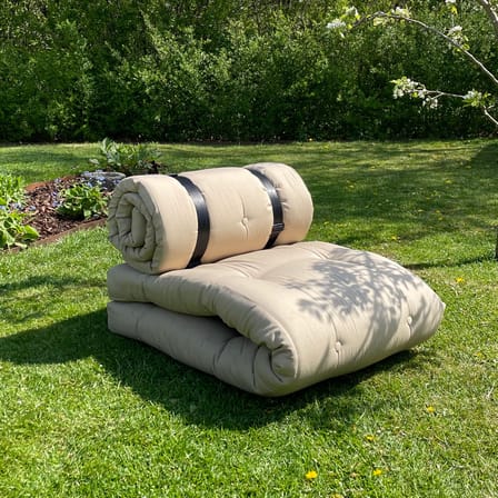 Chauffeuse convertible Buckle Up Outdoor / Bain de soleil & lit d'appoint - KARUP DESIGN