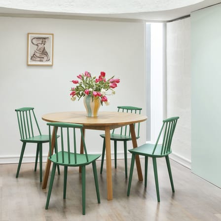 Chaise J77 bois naturel / Réédition années 60 - Hay