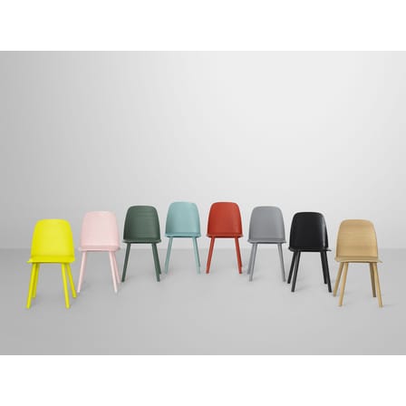 Chaise Nerd bois naturel - Muuto