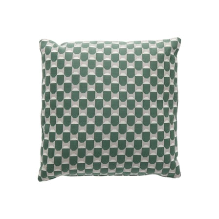 Coussin d'extérieur Liberty tissu vert / 45 x 45 cm - Kartell