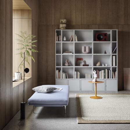 Etagère Stacked / Medium carré 43x43 cm / Avec porte - Muuto