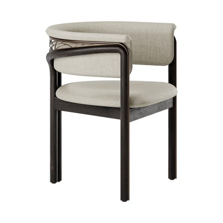 Fauteuil rembourré Volita INDOOR tissu beige - MORPHO
