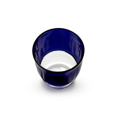 Yam 01 Glass glass blue / Set of 4 - Serax