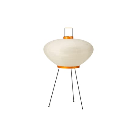 Lampe de table Akari 9A papier beige /Isamu Noguchi, 1951 - Ø 44 x H 69 cm - Vitra