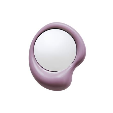 Miroir mural Ingres - Jean céramique violet / L 41 x H 49 cm - Moustache