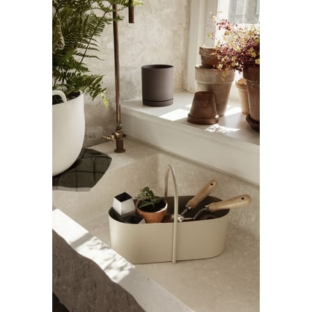Panier Grib métal beige - Ferm Living