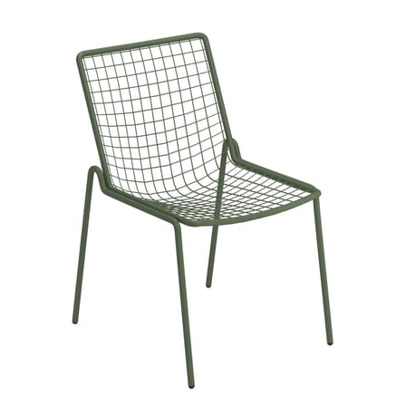 Rio R50 Stacking chair metal green / Metal - Emu