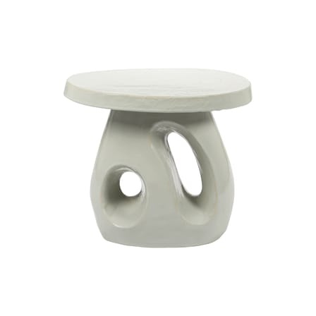 Table d'appoint Amé 10 céramique gris / 52 x 37 x H 45 cm - Serax