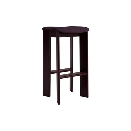 Tabouret haut Chisel 30 High / H 75 cm - Rembourrage tissu - Hay