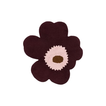 Tapis de bain Unikko rose / 73 x 74 cm - Marimekko