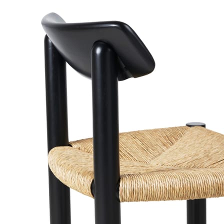 Chaise Daumiller bois noir / 1977 - Gubi