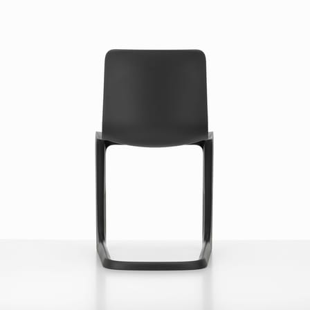 Chaise EVO-C plastique gris - Vitra