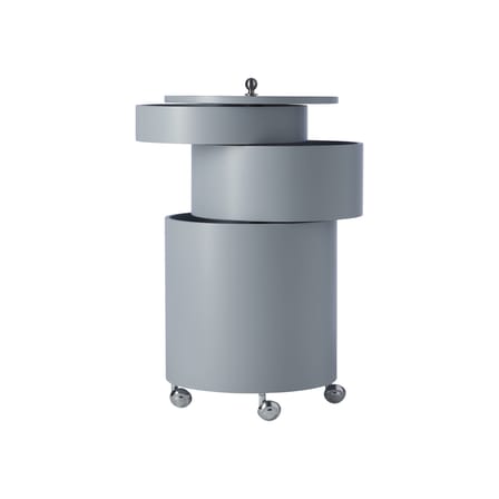Chariot Barboy bois gris / Verner Panton, 1963 - Verpan