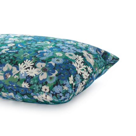 Coussin d'extérieur Liberty tissu vert / 45 x 32 cm - Kartell