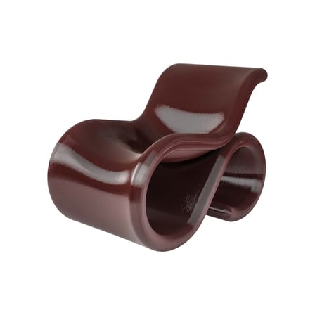 Fauteuil Éclair Chair rouge - CRÈME ATELIER