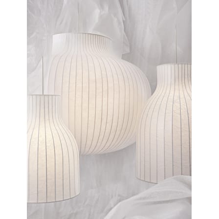 Suspension Strand Open blanc / Ø 40 cm - Résine cocon - Muuto