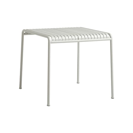 Table carrée Palissade métal gris / 82,5 x 90 - Bouroullec, 2016 - Hay