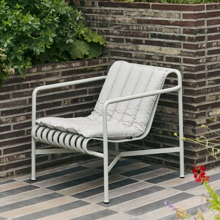 Accessoire / Coussin intégral Soft Quilted - Pour fauteuil bas Palissade avec dossier bas - Hay