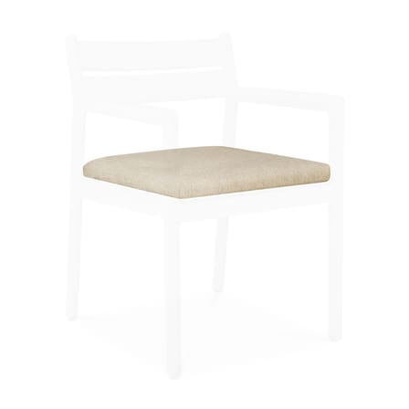 Accessoire  tissu bois beige / Coussin d'assise pour chaise & fauteuil de repas Jack Outdoor - Ethnicraft