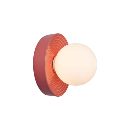 Applique Alicia céramique rose / Small - Ø 16 cm - ELEMENTS LIGHTING