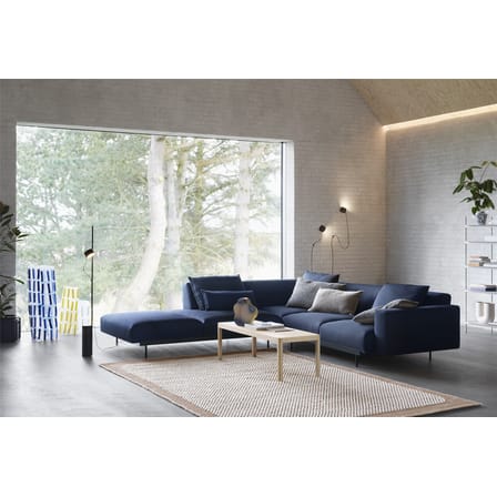 Applique avec prise Post métal noir / LED - Spot aimanté orientable - Muuto