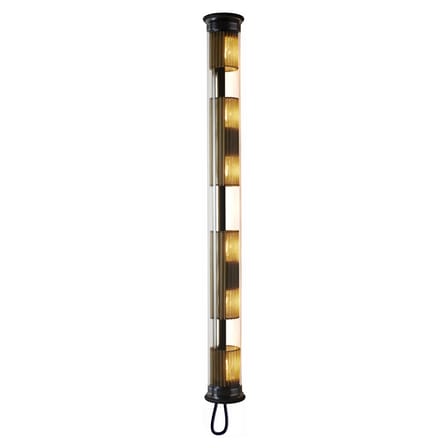 Applique d'extérieur In The Tube 120-1300 métal verre or / L 132 cm - DCW éditions