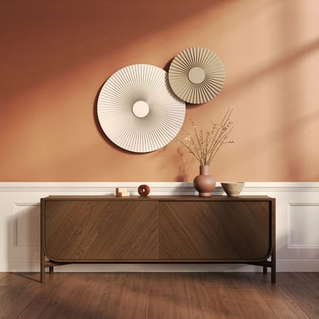 Buffet Marius bois marron / L 185 x H 65 cm - Hartô