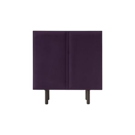 Buffet Tacito violet / L 100 x H 107 cm - Portes en feutre - Magis