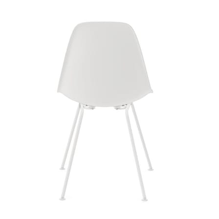 Chaise DSX - Eames Plastic Side Chair plastique blanc / (1950) - Pieds blancs - Vitra