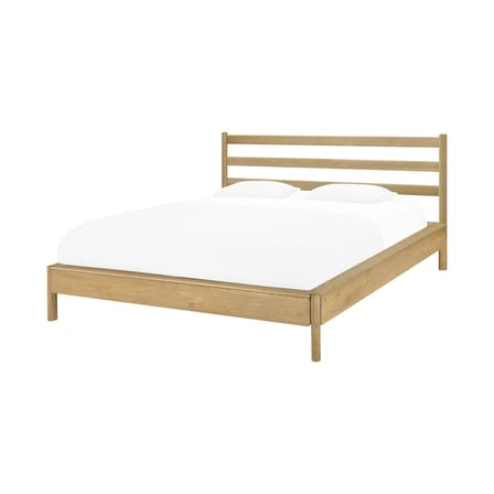 PI Double bed natural wood / For Mattress 180 x 200 cm - Ethnicraft