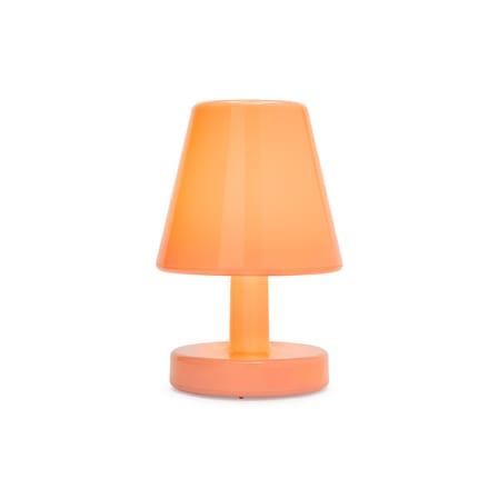 Lampe sans fil rechargeable Edison The Ambiance orange / Indoor - H 25 cm - Fatboy