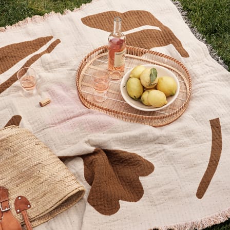 Plaid Rosita / 130 x 180 cm - BROSTE COPENHAGEN