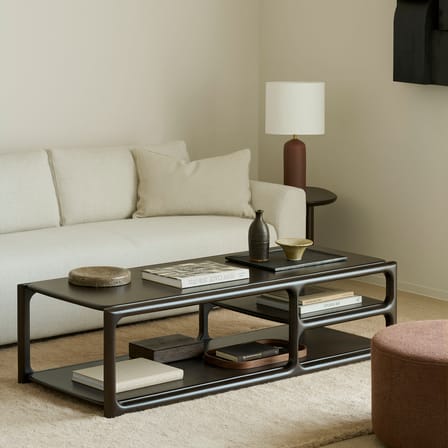 Table basse Eda bois marron / 150 x 60 cm x H 40 cm - Ethnicraft