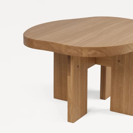 Table basse Farmhouse Pond bois naturel / 51 x 58.8 cm x H 37 cm - Frama 