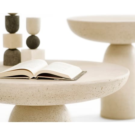 Table d'appoint Olo Concrete / Ø 50 x H 47 cm - Béton ciré - Mogg