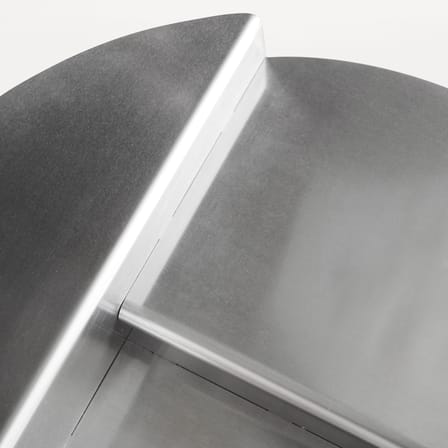 Table d'appoint Rivet Side métal / L 51,3 x P 51,3 x H 40 cm - Frama 