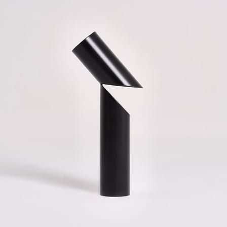 Ida Table lamp metal black / Ø 10 x H 55 cm - Metal - Axel Chay