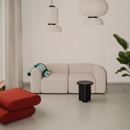 Tabouret Oly bois noir - NOO.MA