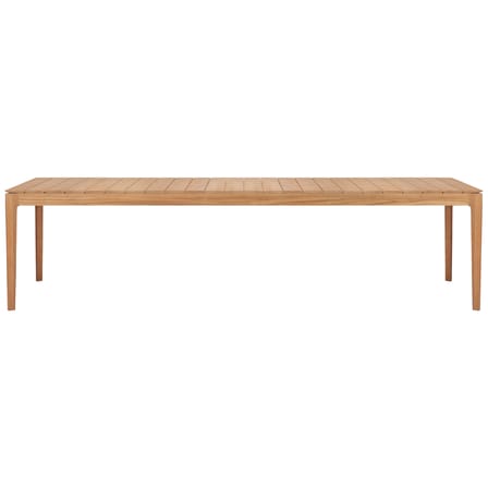 Tavolo rettangolare Bok OUTDOOR legno naturale / 300 x 110 cm - 12 persone - Ethnicraft