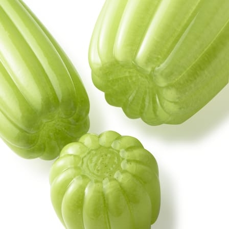Vase Melon Large verre vert / Ø 20,5 x H 38 cm - POLSPOTTEN