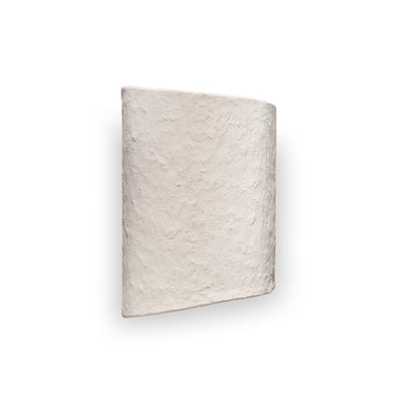 Earth Wall light paper white / Recycled papier-mâché - W 31 x H 45 cm - Serax